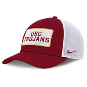 USC Trojans Nike Cardinal Sideline Rise 5 Panel Snapback Trucker Hat
